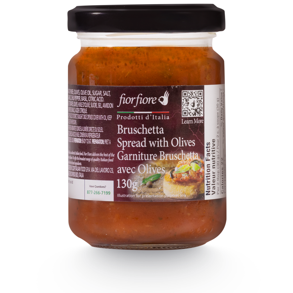 Bruschetta Spread With Olives  (130 G)
