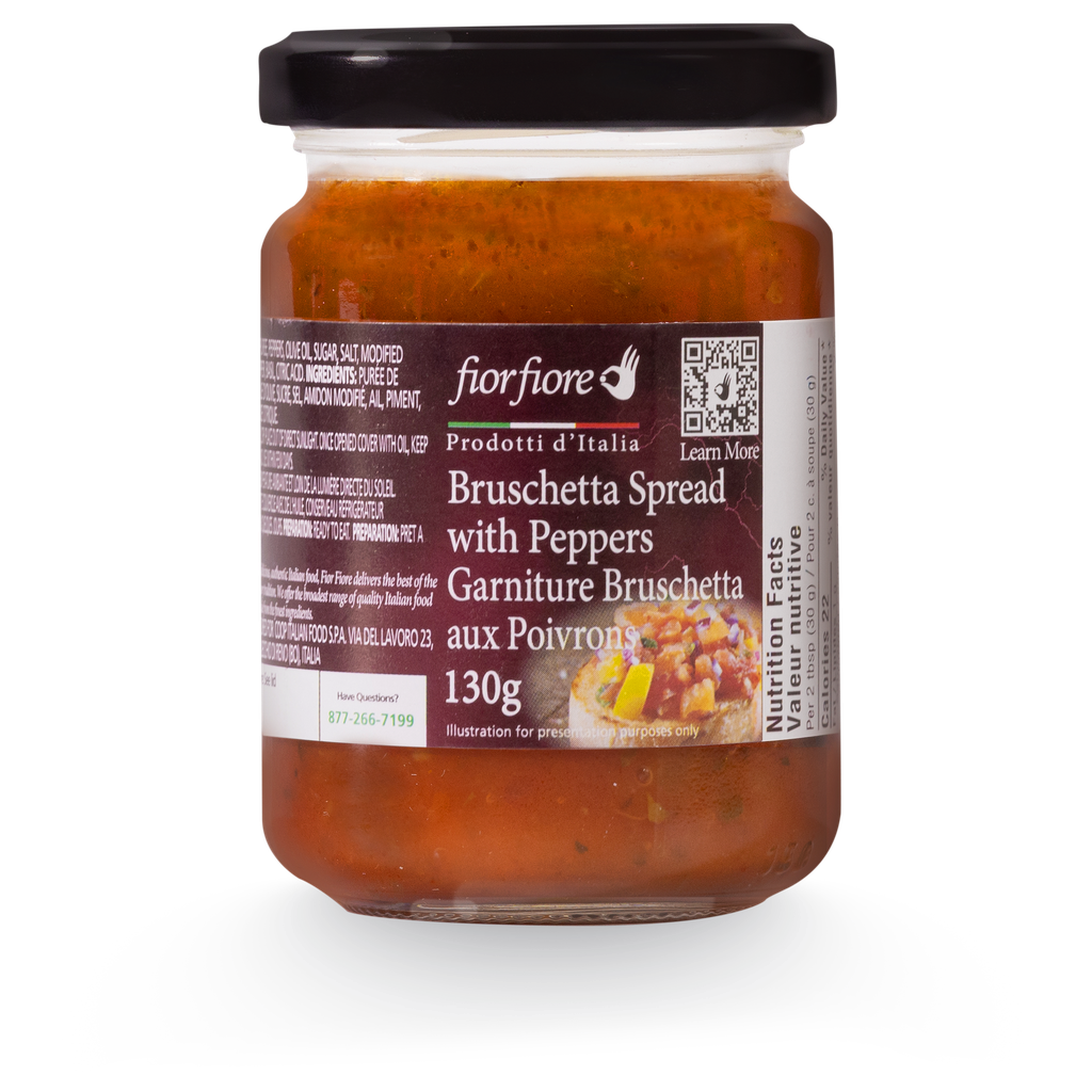 Bruschetta Spread With Peppers  (130 G)