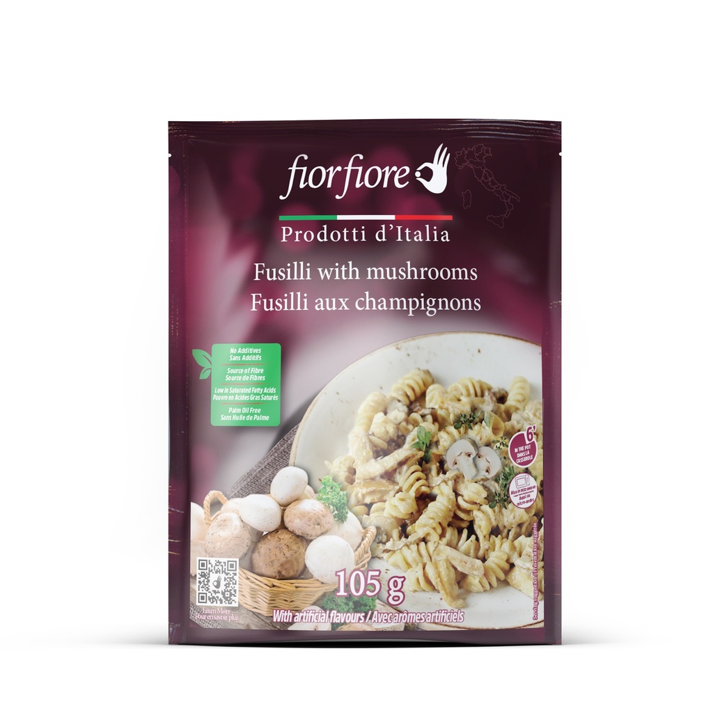 Fusilli with Porcini Mushrooms 105 g