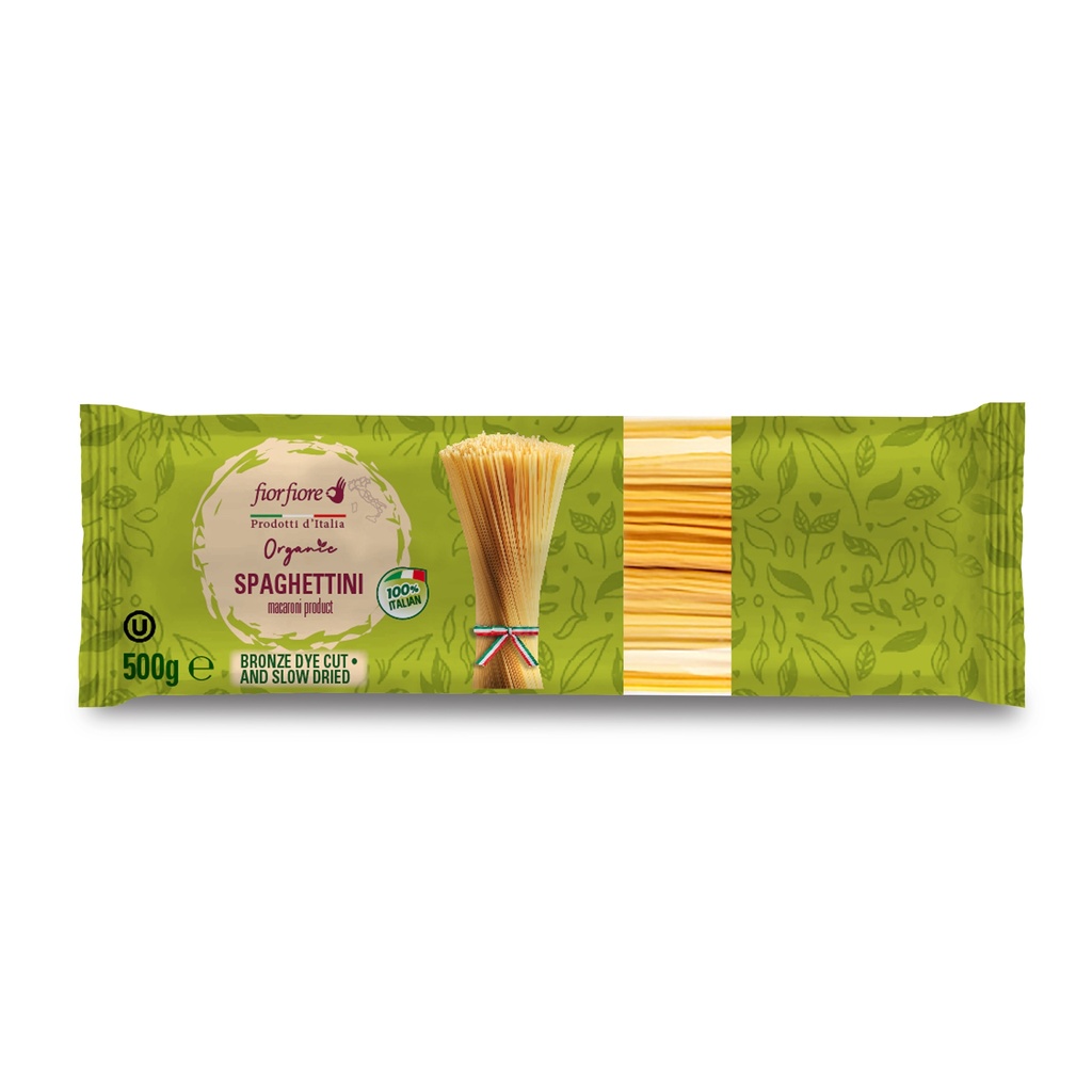 Organic Spaghettini Bronze Die (500 g)