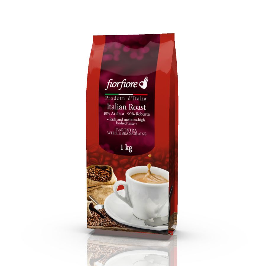 Coffee Beans Italian Roast, 1 kg (10A, 90R)