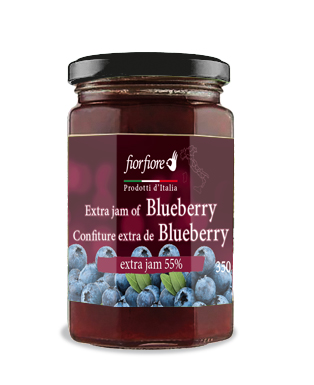 Mixed berries Jam Fiorfiore, 275 ml (350 g)