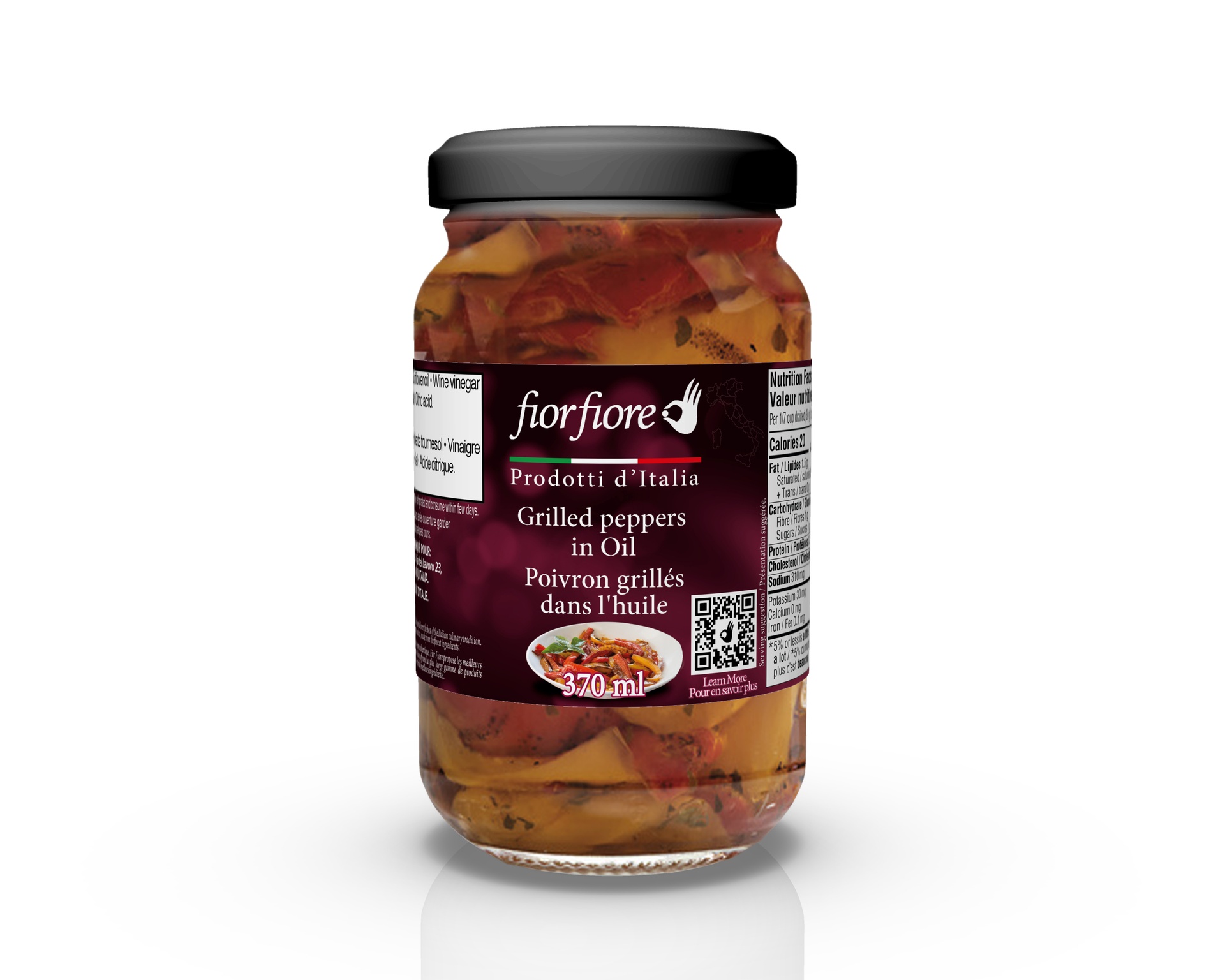 Grilled Peppers in sunflower oil (330 G)