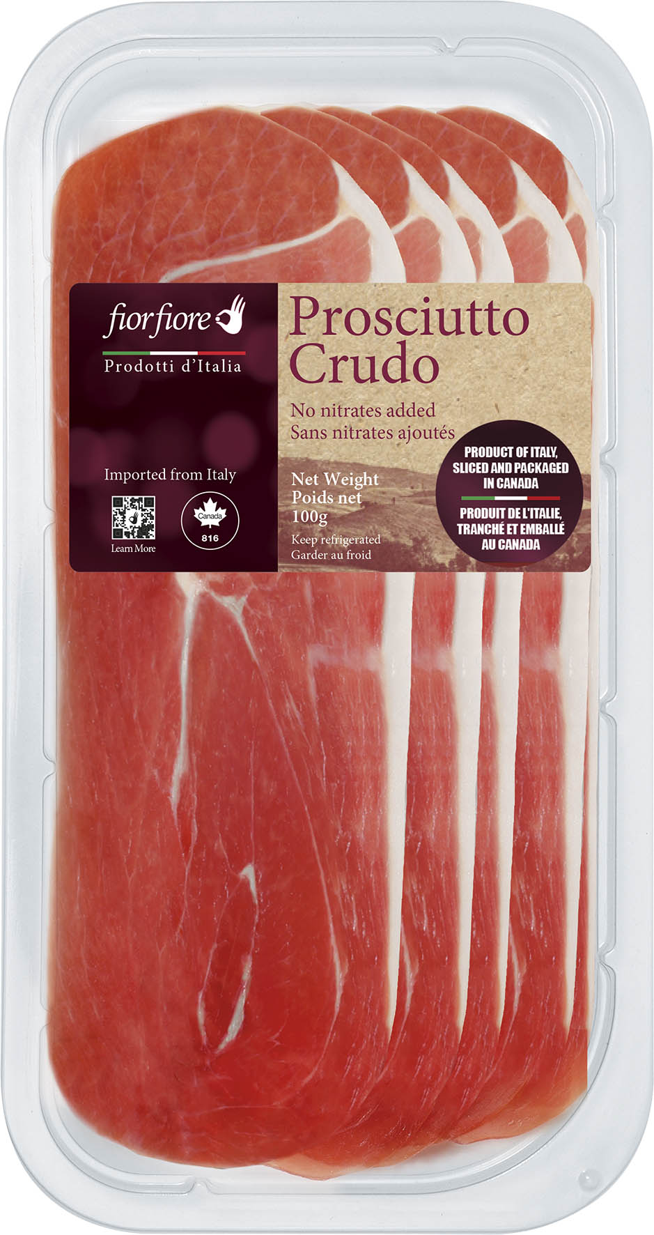 Prosciutto italiano (100 Gr)