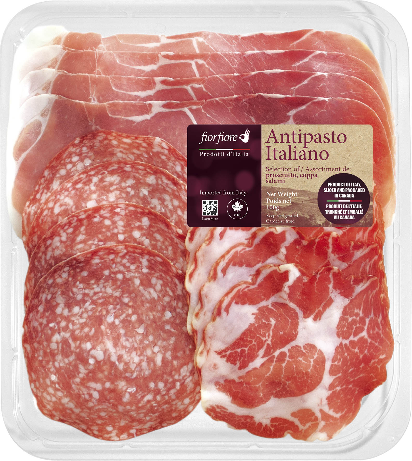 Mix cold cuts pack (100 Gr)