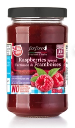 [CA2100365] No sugar added Raspberry Jam Fiorfiore, 210 ml (250 g)