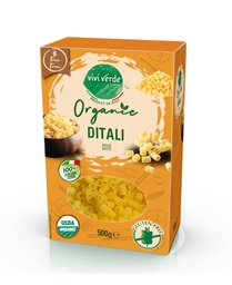 [CA2100684] Organic Corn Ditalini Rigati gluten free 500 g