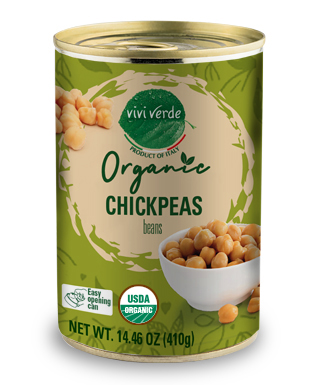 Organic Chickpeas 410 g