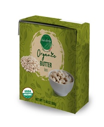 [CA2100726] Organic Butter beans Brick 380 g
