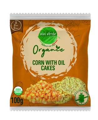[CA2100731] Organic corn with oil cakes 100 g