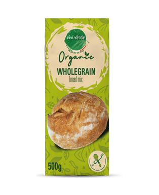 Vivi Verde Organic mix for whole grain Bread 500 g (17,637 oz)