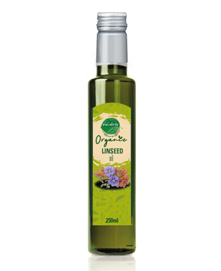 Vivi Verde Organic virgin linen oil 250 ml (8,45 oz fl)