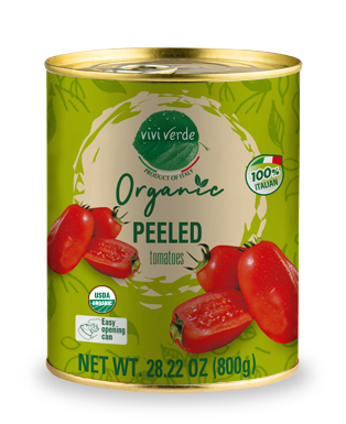 Organic Peleed Tomatoes 784 ml (800 g)