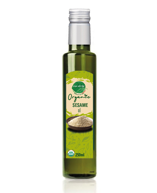 Organic virgin sesamo oil  250 ml