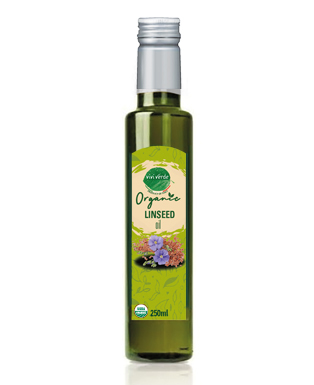 Organic virgin linen oil  250 ml