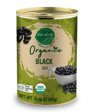 Organic Black beans 410 g