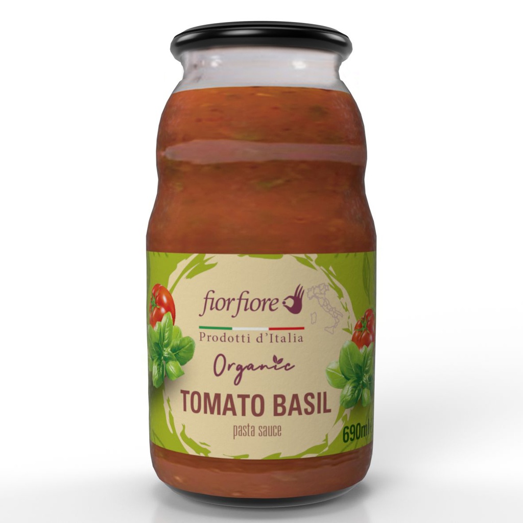 Organic Tomato Basil Pasta Sauce 673 ml (690 g)
