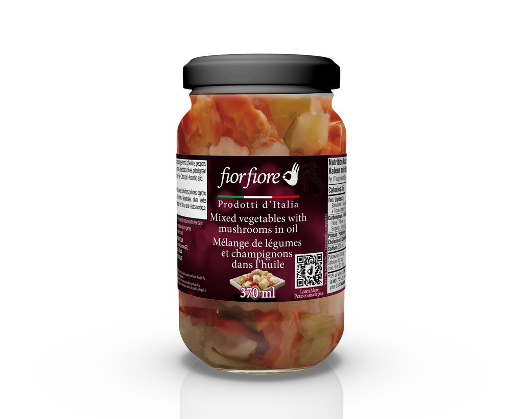 Hot Mixed Vegetables in Oil (580ml)