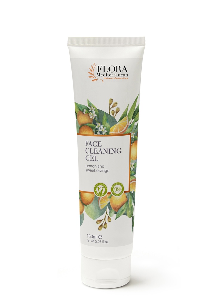 Face cleansing gel with Lemon and Sweet Orange 150 ml