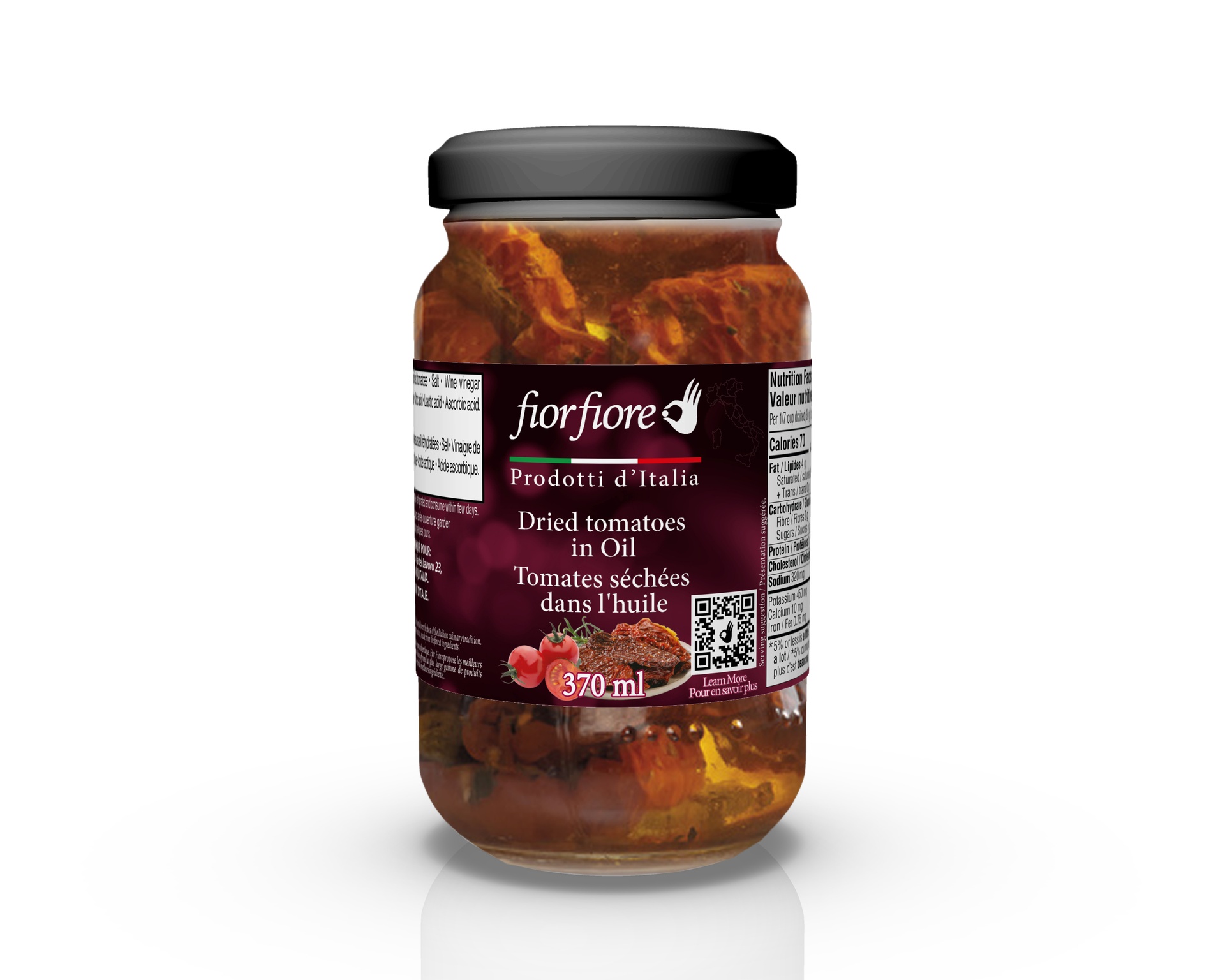 Dried Tomatoes in Oil (370 ml)