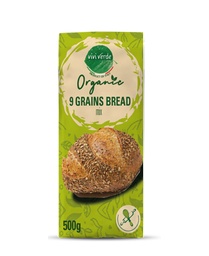[US2101153] Vivi Verde Organic mix 9 Grains for Bread 500 g (17,637 oz)