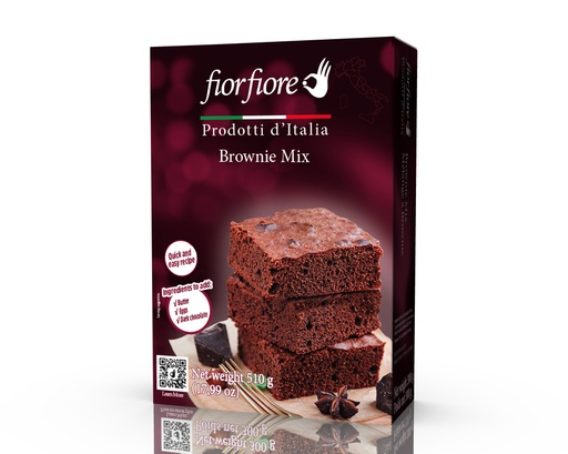 Fiorfiore Brownies Mix 510 g (18 OZ)
