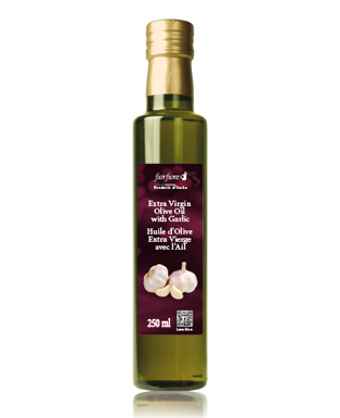 Extra Virgin Olive Oli with Garlic Flavouring (250 ml)