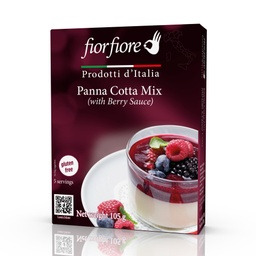 [US2000051] Fiorfiore Panna Cotta Mix with Berry Sauce 105 g (3.7 OZ)