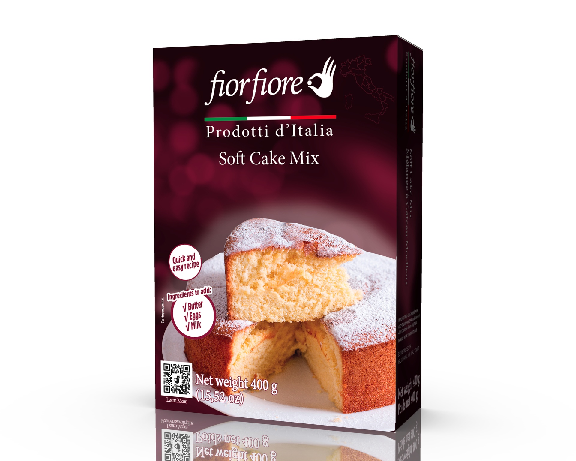 Fiorfiore Paradise cake mix 440 g (15.5 OZ)
