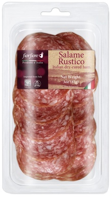 Fiorfiore Sliced Rustic Salami 3 oz