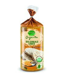 [CA2100736] Organic 6 cereals cakes 150 g