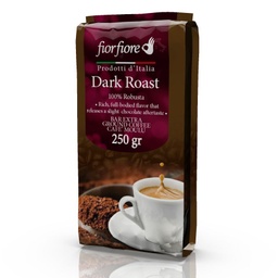 [US2101793] Fiorfiore Ground Coffee Dark Roast 100% Robusta, 8.8 oz
