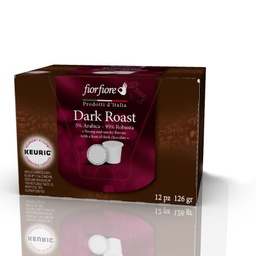 [US2101807] Fiorfiore Dark Roast K-CUP pods, 12 pcs 4.4 oz