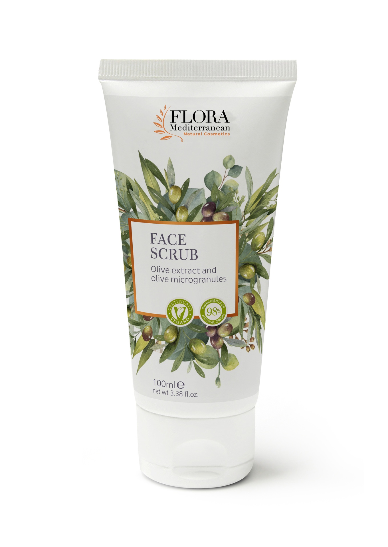 Face scrub with Olive extract 100 ml