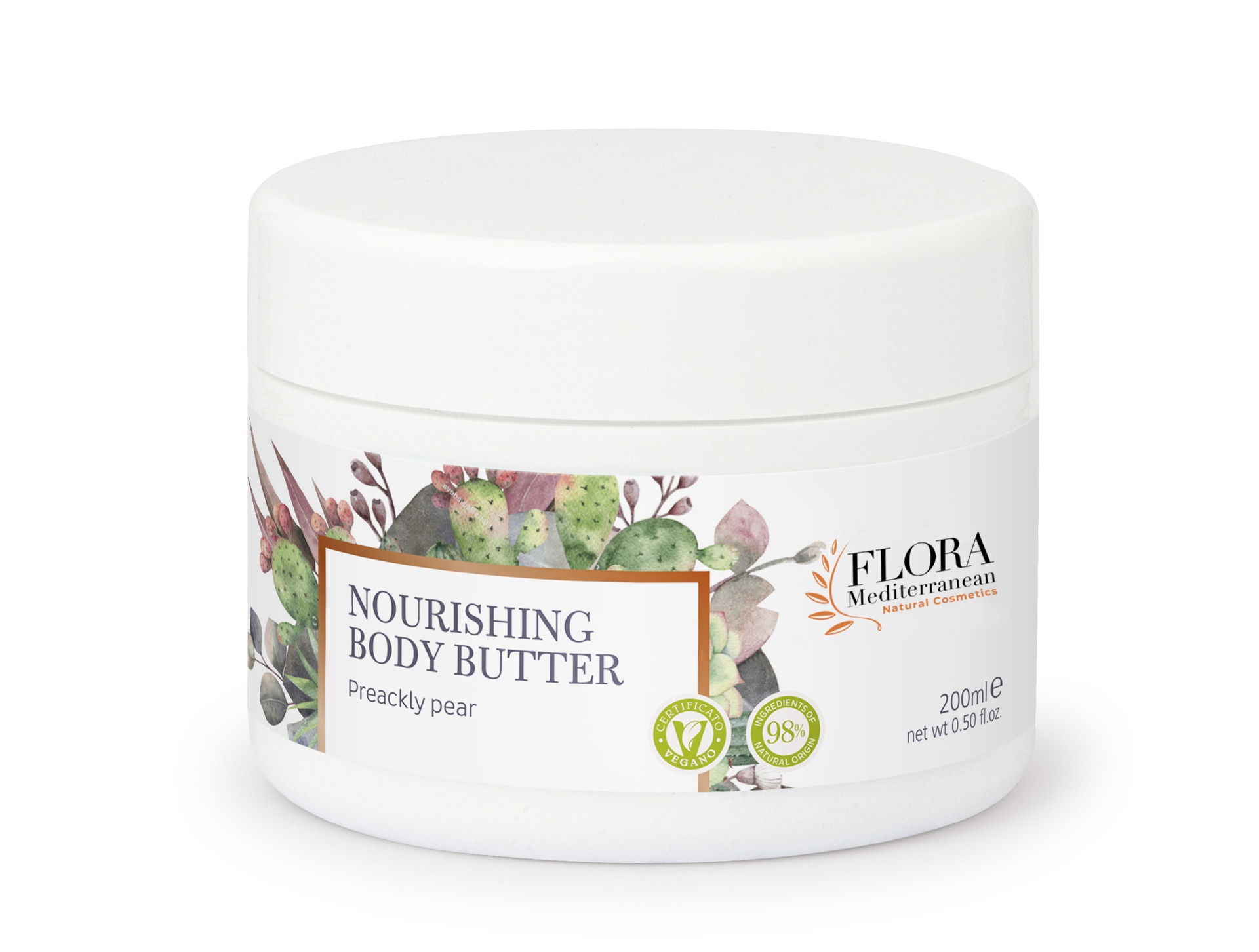Nourishing body butter with prickly pear extract 200 ml